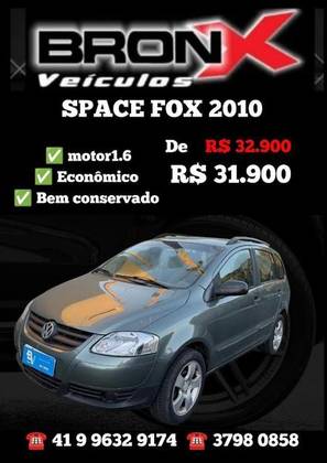VOLKSWAGEN SPACEFOX 1.6 MI 8V FLEX 4P MANUAL VOLKSWAGEN SPACEFOX 1.6 MI 8V FLEX 4P MANUAL